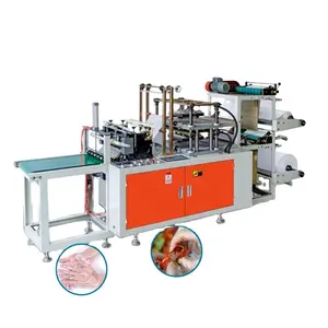 Máquina automática de fabricación de guantes de plástico, PE/CPE/TPE, fabricación de guantes