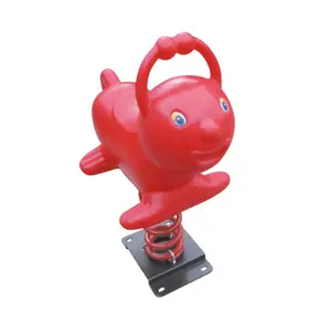 Good Quality Horse Rider for Kids outdoor Playground Plastic Toy Spring Rider baby horse rocker