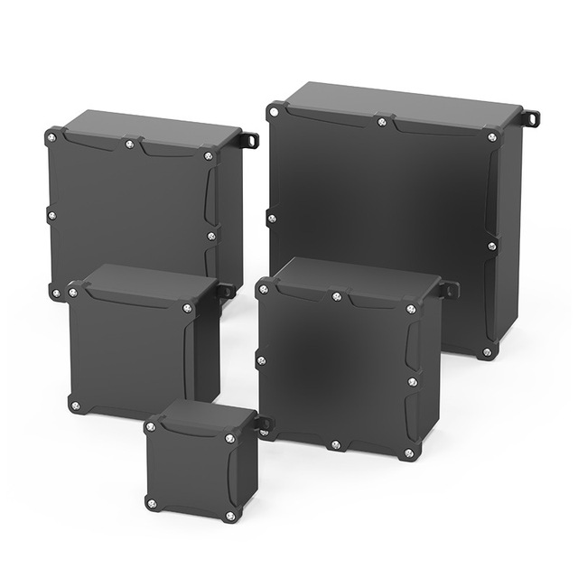 Outdoor Electrical Waterproof IP68 PC Junction Box with Cable Gland
