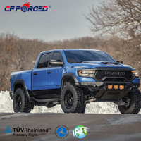 CFFORGED Nouvelles jantes tout-terrain 20 22 pouces 6x139.7 pour pick-up 1500 Noir satiné Aluminium forgé sur mesure 25mm ET