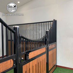 Vendita calda in Nuova Zelanda costante su misura di riempimento di bambù scatole di stallo per cavalli porta a battente popolare Design europeo - Product Image 3