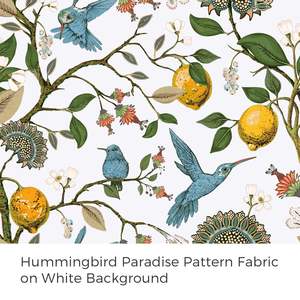 Cortinas de Casa Cortinas de cocina Coquette Vintage Fancy Colibrí Estampado Sublimación Cortinas florales - Product Image 2