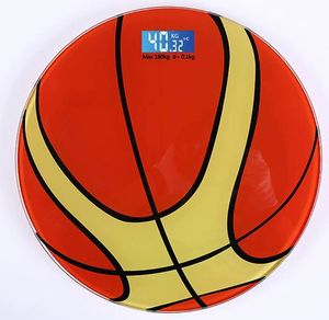 Báscula de Baño Inteligente Redonda con Pantalla LCD, Báscula de Peso con IMC, 180 kg, Medición de Alta Precisión, Báscula Circular - Product Image 1