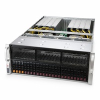 Server GPU 4124GS 4U Dual EPYC 7003 8x GPU Lebar Ganda 32 DIMM 8TB 24 Bay