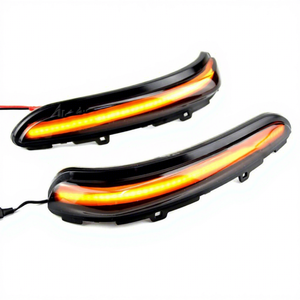 Clignotants latéraux séquentiels à LED ambre améliorés pour <span class=keywords><strong>Peugeot</strong></span> <span class=keywords><strong>208</strong></span> 2008 Citroën C4, 2 pièces Plug & Play Étanche - Product Image 3