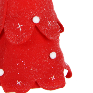 2026 New Creative Burgundy Handmade <b>Christmas</b> Tree <b>Table</b> <b>Decoration</b> <b>Christmas</b> Hand Sewn Cloth Winter 24"30"36" <b>Christmas</b> Tree - Product Image 2