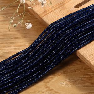 Cuentas de cristal de espinela natural de 2 mm, sueltas, de colores, accesorios de vidrio esmerilado, tipo semillas, directamente de fábrica para DIY - Product Image 3