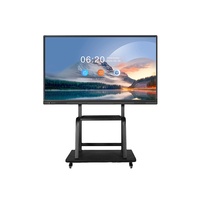 Pizarra Interactiva de 75 Pulgadas, 4K UHD, 20 Puntos Táctiles, Intel Core I3/i5/i7, Sistema Operativo Android/Windows, para Conferencias Empresariales