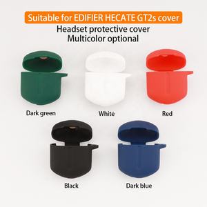 Étui pour écouteurs EDIFIER HECATE GT2s, étui en silicone de protection pour écouteurs, antichoc <span class=keywords><strong>avec</strong></span> crochet, étui pour écouteurs sans <span class=keywords><strong>fil</strong></span> - Product Image 3