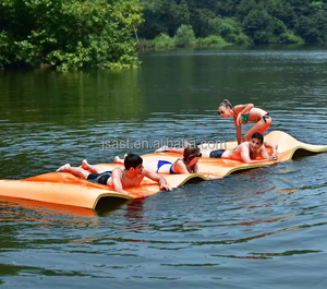 Inflatable <strong>Pool</strong> <strong>Float</strong> Water Spray Carpet Pad Sprinkler Splash Pad Water Pad with <strong>Foam</strong> Swimming Floating Mat - Product Image 2