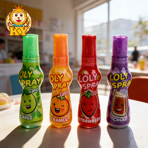 卸売カスタムカラバッシュ型フルーツスプレーサワーリキッドキャンディー - Product Image 1