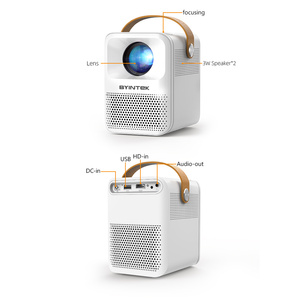 Projecteur intelligent <span class=keywords><strong>BYINTEK</strong></span> C750 1080P Full HD Android LCD LED 4K portable avec batterie Home Theater Proyector, 18 ans d'expérience en usine - Product Image 2