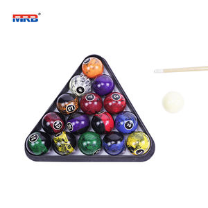 Billes <span class=keywords><strong>de</strong></span> <span class=keywords><strong>billard</strong></span> personnalisables OEM/ODM - Texture marbrée colorée, ensemble <span class=keywords><strong>de</strong></span> 16 billes <span class=keywords><strong>de</strong></span> <span class=keywords><strong>billard</strong></span> avec plateau en mousse à positionnement fixe - Product Image 6