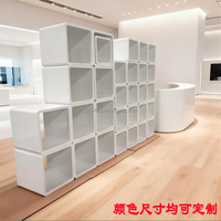 Étagère murale combinée moderne et écologique pour supermarché, présentoir de rangement pour produits numériques, décoration de magasin