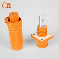 Connecteur de stockage de batterie 1500V, adaptateur droit avec boîtier ABS, plaqué cuivre argenté, indice de protection IP67 pour système d'énergie solaire