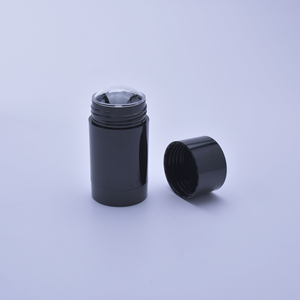 UU Package Round Empty Deodorant Refill Bottle As <strong>Stick</strong> 30g Noir with Screen Printing and Easy Open End - Product Image 3