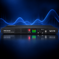 Contrôleur de Microphone Anti-Réverbération FBX4040 4x4, Processeur DSP Numérique Anti-Hurlement pour Événements en Direct, Salles de Réunion et Systèmes Sonores