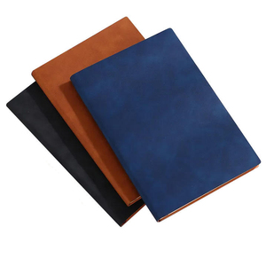 Hot bán nhà sản xuất A5 softcover PU da Lưu ý cuốn sách kinh doanh văn phòng họp giấy A5 máy tính xách tay - Product Image 1