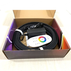 Kit de Tira de Luces LED WS2811 5050 Tuya WiFi con Control de Música, 12V, Flexible, Direccionable Individualmente, RGB, IP65, PVC, Control Remoto - Product Image 4