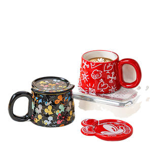 <span class=keywords><strong>Taza</strong></span> de café de cerámica de vientre grande de gato Marie de dibujos animados con tapa para regalos de <span class=keywords><strong>Navidad</strong></span> <span class=keywords><strong>taza</strong></span> de agua potable de punto - Product Image 6