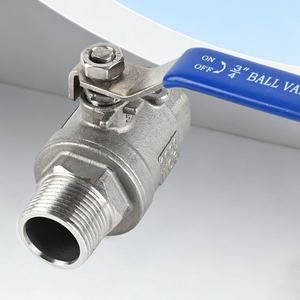 Vannes à boisseau sphérique manuelles en acier inoxydable 2 pièces, haute température, filetage mâle-femelle OEM, DN8-DN50, pour eau, de la marque Carp Journey Factory - Product Image 4