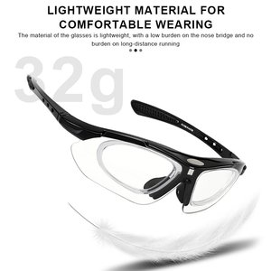 Lunettes de vélo photochromiques RIDERACE, lunettes de soleil intelligentes légères pour le cyclisme, lunettes de vélo de montagne, lunettes de vélo de route, lunettes de sport pour le vélo - Product Image 3