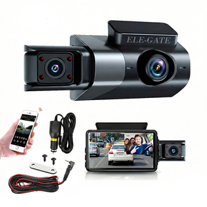 Cámara para Auto Ele-Gate Dash Cam 1080P Full HD Wifi con Doble Lente, Visión Nocturna y Detección de Movimiento - Product Image 1
