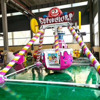 Grand carnaval extérieur 360 degrés petite machine rotative mini parc d'attractions balançoire marteau pendule prix