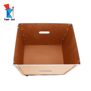 Cartone con ruote Custom bambino giocattolo scatola di immagazzinaggio in confezione <span class=keywords><strong>pieghevole</strong></span> - Product Image 4