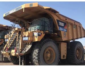 Camión volquete Caterpillar 793D usado, 4x2, rueda motriz, Caterpillar diésel automático, camión pesado rápido Euro 4 para maquinaria minera - Product Image 1