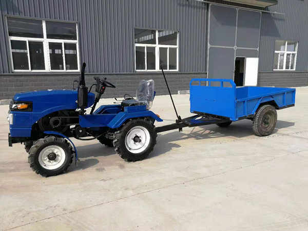 がらくたどう】サトー耕運機トレーラー old hand tractor
