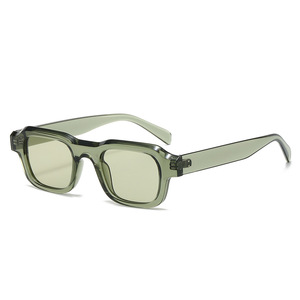 ADE WU XY3001 classico quadrato occhiali <span class=keywords><strong>da</strong></span> <span class=keywords><strong>sole</strong></span> grigio Design semplice <span class=keywords><strong>lenti</strong></span> verdi UV400 occhiali uomo donna Custom Logo occhiali <span class=keywords><strong>da</strong></span> <span class=keywords><strong>sole</strong></span> - Product Image 1