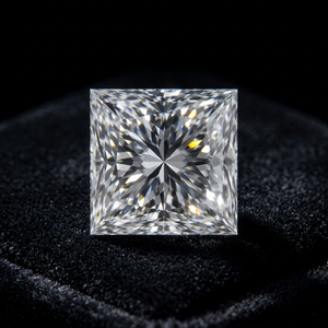 Prinzessinnen-Schliff Labor-Gezüchteter Loser Diamant Weißer Funkelnder Stein mit Exzellentem Schliff für Feine Schmuckherstellung & Maßgefertigte Schmucksets - Product Image 1
