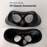 Accessoires de masque oculaire imperméables et respirants avec doublure en mousse de polyuréthane à l'intérieur des lunettes, possibilité de personnalisation