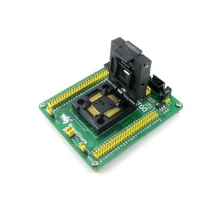 STM32-QFP100 QFP100 TQFP100 FQFP100 PQFP100 STM32 Yamaichi IC Test Socket Adapter 0.5mm Pitch - Product Image 2