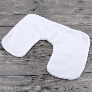 Тканевый Дорожный комплект для сна с логотипом на заказ, с сублимационной печатью, с наволочкой, нашивкой и мешочком - Product Image 4