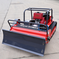 Tondeuse à gazon robotisée télécommandée CE EPA à chenilles pour travaux agricoles, jardins, pentes et vergers