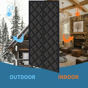 Cortina Mosquitera Impermeable Moderna y Popular, Cortina Cálida de Algodón para el Hogar, para Dormitorios, Cocinas y Salas de Estar - Product Image 4