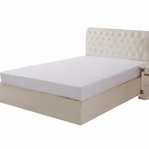 <span class=keywords><strong>Housse</strong></span> <span class=keywords><strong>de</strong></span> matelas imperméable <span class=keywords><strong>Anti</strong></span>-allergique, protection <span class=keywords><strong>de</strong></span> matelas <span class=keywords><strong>anti</strong></span>-insectes, tissu éponge en coton 180gsm 30 OEM pour adultes - Product Image 1