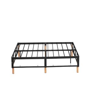 Base de lit à ressort en métal robuste <span class=keywords><strong>avec</strong></span> housse en tissu/pieds - Product Image 4