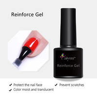 Superbe Gel de Finition Transparent Non Toxique à Base Stable, Couleur Intense, Longue Durée, Renforce et Protège pour le Nail Art