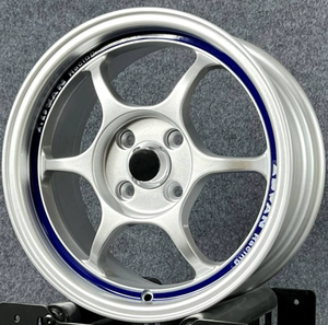 Jantes en alliage JW Flow Forming 15x6J 6.5J 4x100 5x112 pour Maruti Swift Honda Jazz VW <span class=keywords><strong>Polo</strong></span> 14 <span class=keywords><strong>16</strong></span> <span class=keywords><strong>pouces</strong></span>, double teinte, JWL VIA, concaves profondes - Product Image 2