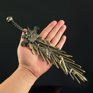 Épée à lame greffée tout métal de 30 cm Elden Ring, Nouveautés, Modèle d'arme décoratif, Jouets d'épée personnalisés, Cadeau, Vente en gros - Product Image 6