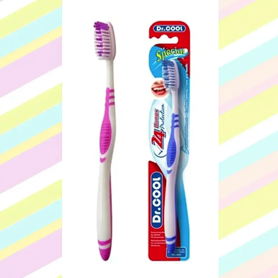 Alta Qualidade Non Slip Envolvido Individualmente Soft Bristle Custom Logo Toothbrush Para Adulto