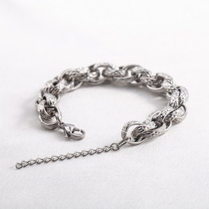 Pulsera de Cadena Geométrica de Acero Inoxidable para Hombre, Estilo Hip Hop, Joyería de Regalo - Product Image 2