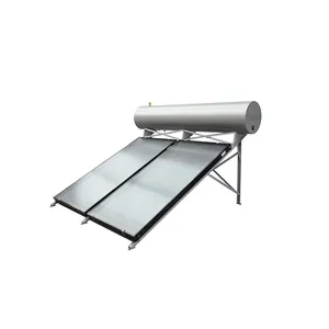 Pressurized Stainless Steel Flat Plate Solar Hot Water Collector Solar Water Heater For Bathroom Shower Outdoor