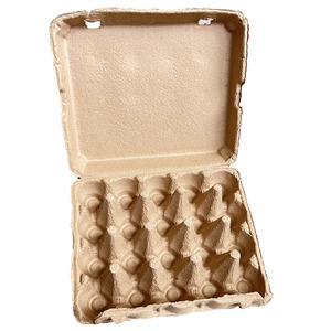 Hộp trứng bột giấy dày, hộp trứng bột giấy tùy chỉnh thân thiện với môi trường cho 20 Hộp bao bì lưu trữ trứng - Product Image 6