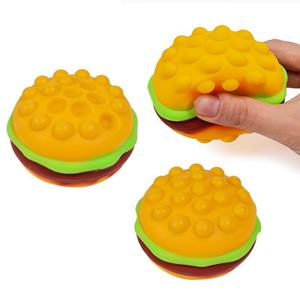 ลูกบอลซิลิโคน 3 มิติ บอลบีบ บอลฟองสบู่ และของเล่นแฮมเบอร์เกอร์คลายเครียด ขายดี เหมาะสำหรับของขวัญส่งเสริมการขาย - Product Image 3