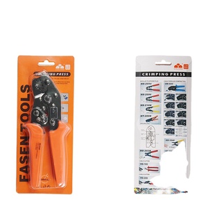 Tools Mini European-style Crimping Pliers 0.5-6.0mm Tubular Terminals Front Entry High Carbon Steel - Product Image 4