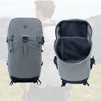 Sac à dos de randonnée 28L pour l'extérieur, vente en gros, OEM ODM, personnalisé, léger, en Ripstop, avec housse de pluie